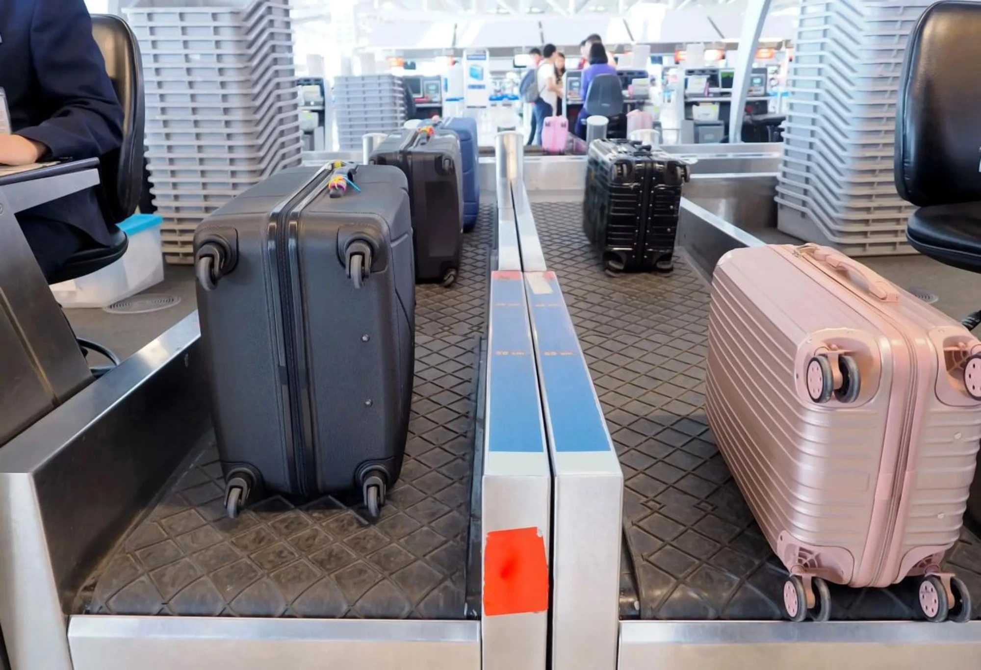 Equipaje despachado en aeropuerto